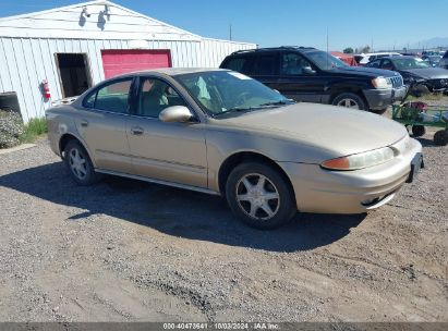 2002 OLDSMOBILE ALERO GL1 Gold  Gasoline 1G3NL52FX2C191844 photo #1