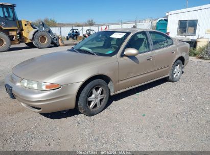 2002 OLDSMOBILE ALERO GL1 Gold  Gasoline 1G3NL52FX2C191844 photo #3