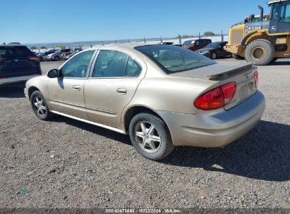 2002 OLDSMOBILE ALERO GL1 Gold  Gasoline 1G3NL52FX2C191844 photo #4