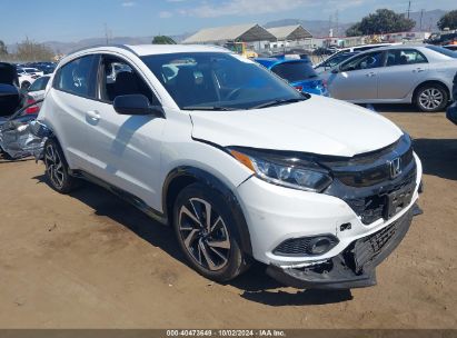 2020 HONDA HR-V 2WD SPORT White  Gasoline 3CZRU5H10LM712977 photo #1