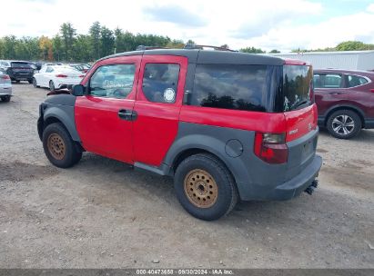 2006 HONDA ELEMENT LX Red  Gasoline 5J6YH17346L007889 photo #4