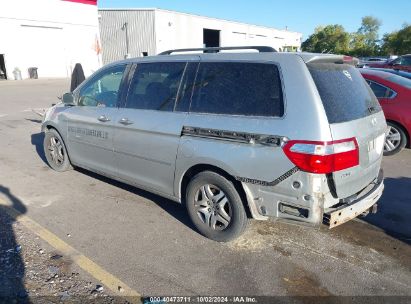 2007 HONDA ODYSSEY EX-L Silver  Gasoline 5FNRL38757B075015 photo #4