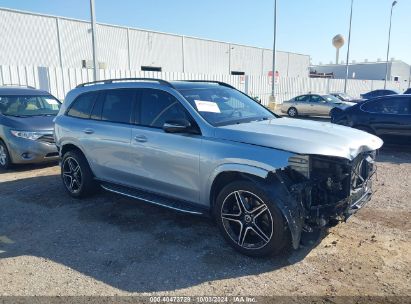 2023 MERCEDES-BENZ GLS 450 4MATIC Silver  Gasoline 4JGFF5KE0PA879644 photo #1