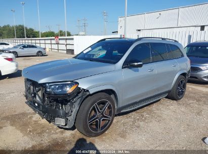 2023 MERCEDES-BENZ GLS 450 4MATIC Silver  Gasoline 4JGFF5KE0PA879644 photo #3