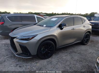 2024 LEXUS NX 350 F SPORT HANDLING Gray  Gasoline 2T2KGCEZ5RC050131 photo #3