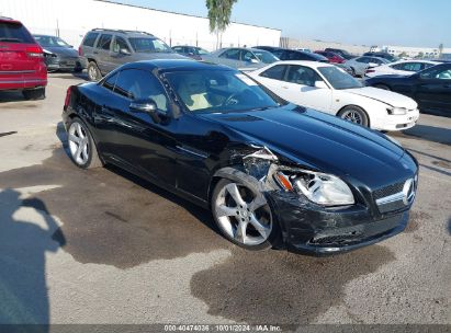 2013 MERCEDES-BENZ SLK 350 Black  Gasoline WDDPK5HA2DF054489 photo #1