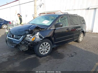 2012 VOLKSWAGEN ROUTAN SE Black  Flexible Fuel 2C4RVABG9CR136159 photo #3