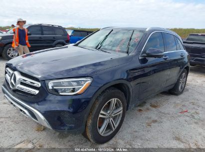 2022 MERCEDES-BENZ GLC 300 4MATIC SUV Dark Blue  Gasoline W1N0G8EB3NG106020 photo #3