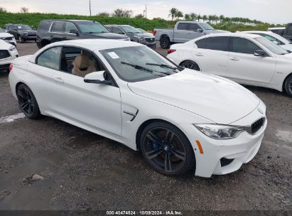 2016 BMW M4 White  Gasoline WBS3U9C5XGP970221 photo #1