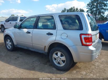 2010 FORD ESCAPE XLS Silver  Gasoline 1FMCU9C76AKC84346 photo #4