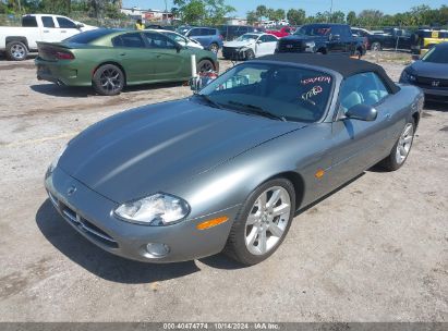 2003 JAGUAR XK8 Silver  Gasoline SAJDA42C932A33945 photo #3