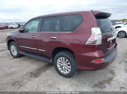 2019 LEXUS 460 PREMIUM Red  Gasoline JTJBM7FX5K5225821 photo #4