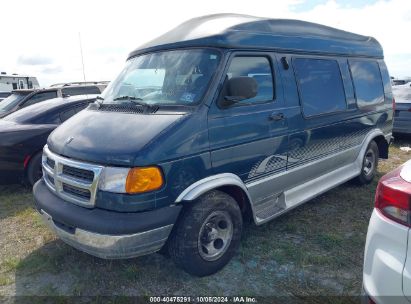 1998 DODGE RAM VAN 1500 COMMERCIAL/CONVERSION Turquoise  Gasoline 2B6HB11Y2WK121972 photo #3