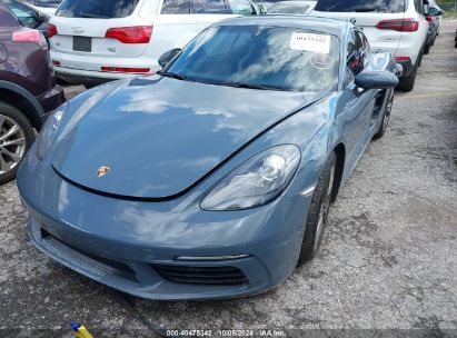 2017 PORSCHE 718 CAYMAN S Gray  Gasoline WP0AB2A83HS285114 photo #3