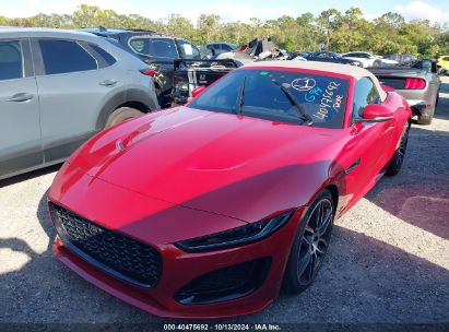 2024 JAGUAR F-TYPE Red  Gasoline SAJDV5EEXRCK83704 photo #3