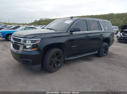 2019 CHEVROLET TAHOE LT Black  Gasoline 1GNSCBKC3KR161998 photo #3