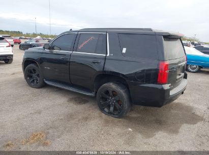 2019 CHEVROLET TAHOE LT Black  Gasoline 1GNSCBKC3KR161998 photo #4