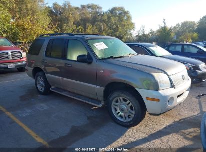 2004 MERCURY MOUNTAINEER Beige  Flexible Fuel 4M2DU86W44ZJ32979 photo #1