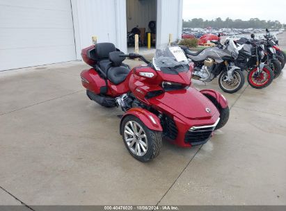 2018 CAN-AM SPYDER ROADSTER F3-T/F3 LIMITED/F3 LIMITED 10TH ANNIVERSARY Burgundy  Gasoline 2BXREDD23JV000679 photo #1