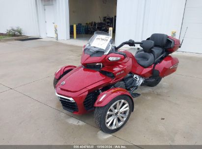 2018 CAN-AM SPYDER ROADSTER F3-T/F3 LIMITED/F3 LIMITED 10TH ANNIVERSARY Burgundy  Gasoline 2BXREDD23JV000679 photo #3