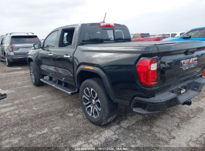 2023 GMC CANYON 4WD  SHORT BOX DENALI Black  Gasoline 1GTP6FEK2P1183660 photo #4