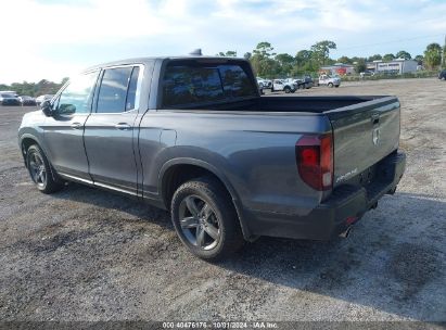 2023 HONDA RIDGELINE RTL-E Gray  Gasoline 5FPYK3F77PB038489 photo #4