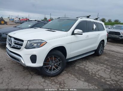 2019 MERCEDES-BENZ GLS 450 4MATIC White  Gasoline 4JGDF6EEXKB233779 photo #3