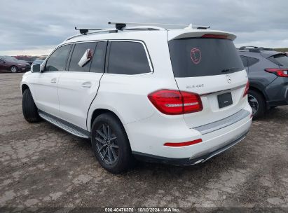 2019 MERCEDES-BENZ GLS 450 4MATIC White  Gasoline 4JGDF6EEXKB233779 photo #4