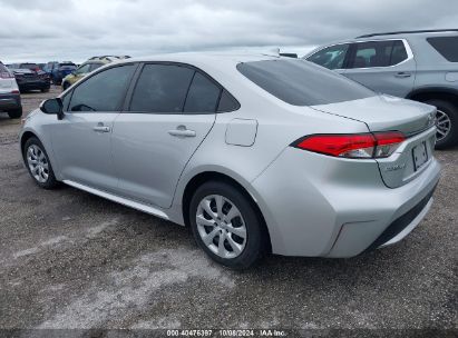 2021 TOYOTA COROLLA LE Silver  Gasoline ZAM57YSL7M1368789 photo #4