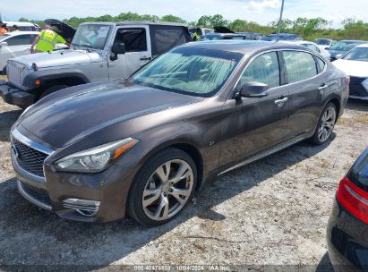 2017 INFINITI Q70L 3.7X Brown  Gasoline JN1BY1PR9HM210552 photo #3