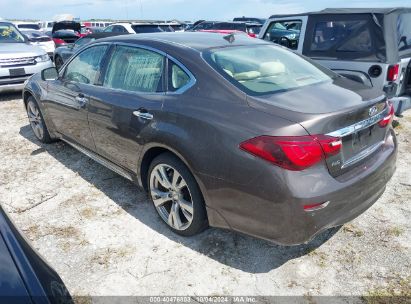 2017 INFINITI Q70L 3.7X Brown  Gasoline JN1BY1PR9HM210552 photo #4