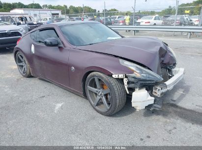 2009 NISSAN 370Z TOURING Purple  Gasoline JN1AZ44E39M408895 photo #1