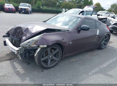 2009 NISSAN 370Z TOURING Purple  Gasoline JN1AZ44E39M408895 photo #3