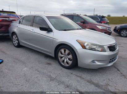 2010 HONDA ACCORD 3.5 EX-L Silver  Gasoline 1HGCP3F84AA005884 photo #1