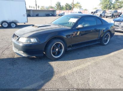 2002 FORD MUSTANG GT Black  Gasoline 1FAFP42X02F242820 photo #3