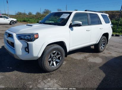 2024 TOYOTA 4RUNNER TRD OFF ROAD PREMIUM White  Gasoline JTERU5JR1R6258037 photo #3