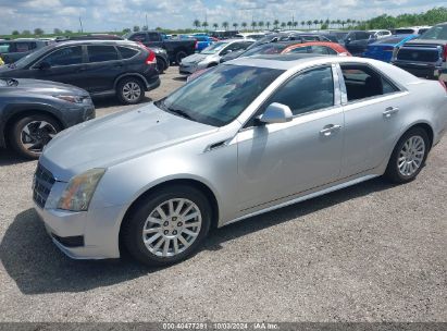 2011 CADILLAC CTS LUXURY Silver  Gasoline 1G6DG5EY1B0160466 photo #3