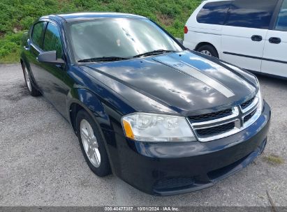 2013 DODGE AVENGER SE V6 Black  Flexible Fuel 5YJXCBE42JF081230 photo #1