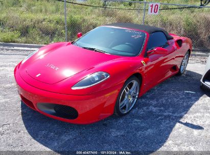 2006 FERRARI F430 SPIDER Red  Gasoline ZFFEW59A660145504 photo #3