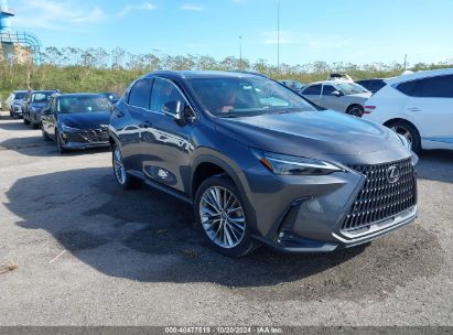 2023 LEXUS NX 350H LUXURY Gray  Hybrid 2T2HKCEZ1PC011980 photo #1