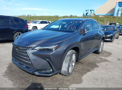 2023 LEXUS NX 350H LUXURY Gray  Hybrid 2T2HKCEZ1PC011980 photo #3