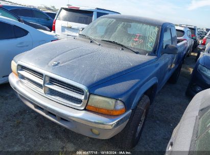 2003 DODGE DAKOTA SLT Light Blue  Gasoline 1D7HG42N73S369306 photo #3