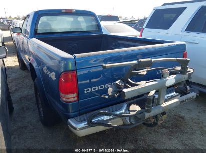 2003 DODGE DAKOTA SLT Light Blue  Gasoline 1D7HG42N73S369306 photo #4