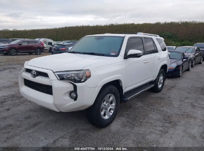 2016 TOYOTA 4RUNNER SR5 PREMIUM White  Gasoline JTEBU5JR4G5397132 photo #3