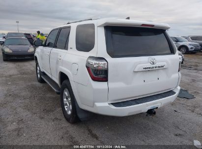 2016 TOYOTA 4RUNNER SR5 PREMIUM White  Gasoline JTEBU5JR4G5397132 photo #4