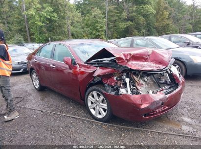 2008 LEXUS ES 350 Red  Gasoline JTHBJ46G282267849 photo #1