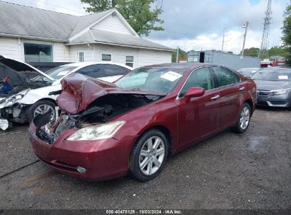 2008 LEXUS ES 350 Red  Gasoline JTHBJ46G282267849 photo #3