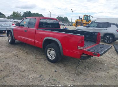 2002 DODGE DAKOTA Red  Gasoline 1B7GL12X92S578109 photo #4