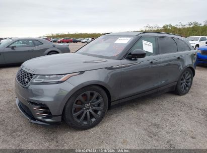 2018 LAND ROVER RANGE ROVER VELAR P380 SE R-DYNAMIC Gray  Gasoline SALYL2RVXJA754774 photo #3