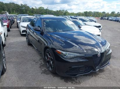 2021 ALFA ROMEO GIULIA TI SPORT RWD Black  Gasoline ZARFAMBNXM7641991 photo #1